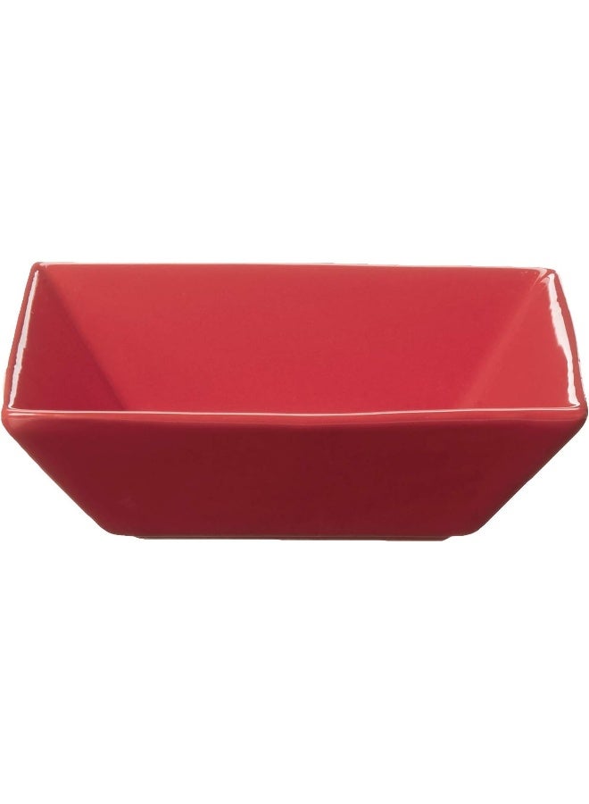 10 Strawberry Street Nova Square 16 pc Dinnerware Set Red - Image 4