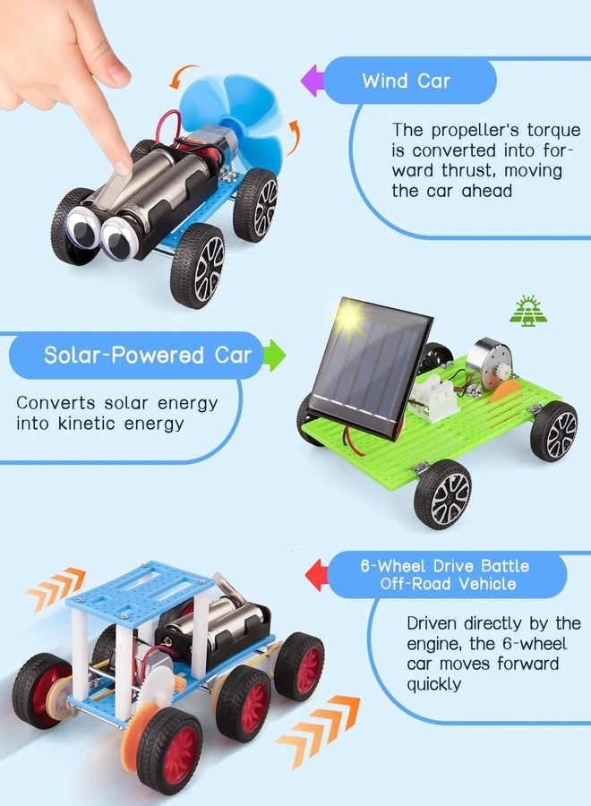 FliipFlaap 6-in-1 STEM Kit for Kids Ages 6-12, STEM Toys for Boys Ages 8-12, Robot Building Kit & Car Crafts for Kids, Science Activities Robotics Kits for 6 7 8 9 10 12 Year Old Boys Girl Birthday Gifts - Image 3