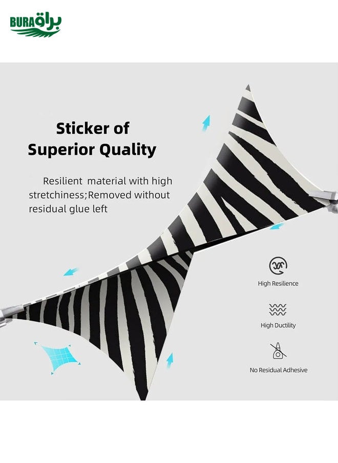 BURAQ For Insta360 GO 3 / GO 3S AMagisn Body Sticker Protective Film Action Camera Accessories, Style: Graffiti  - Image 4