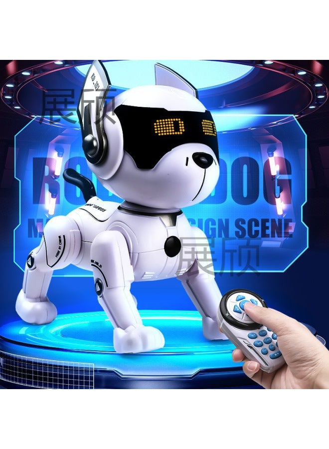 【Direct Supply】 Intelligent Robot Dog Children's Remote Control Robot Electric Toy Dog Boys And Girls-Color:K21 Voice Controlled Programming Stunt Dog - Image 4