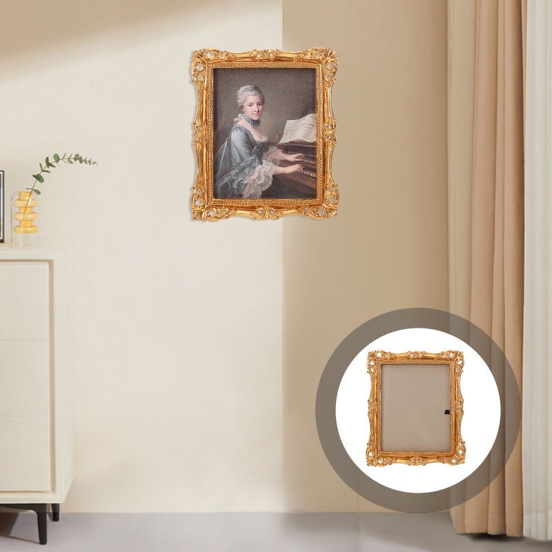 🏠 إطار من الراتينج بتصميم بارز فريد للزينة المنزلية - Image 1