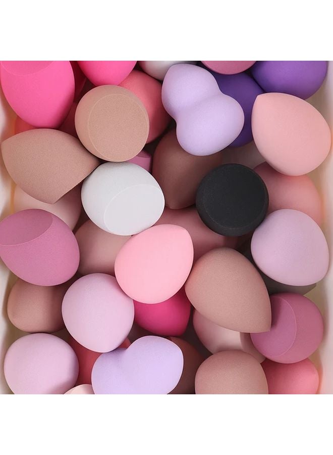 3pcs Random Color And Shape Latex Free Makeup Sponges Hydrophilic Beauty Blenders For Foundation Concealer Blush - Image 3