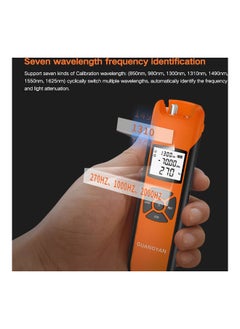 NIBEMINENT Portable Optical Power Meter Orange 14.8 x 3.5 5.3cm  - Image 3