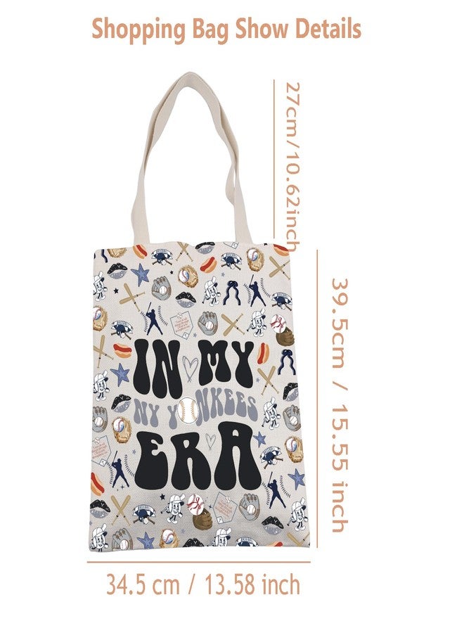 لوجيب بيردجوت حقيبة تسوق من Lywjyb Birdgot Baseball Gift New Y Baseball Game Day NY Fans Merch (حقيبة من حقبة فريق يانكيز) - Image 2