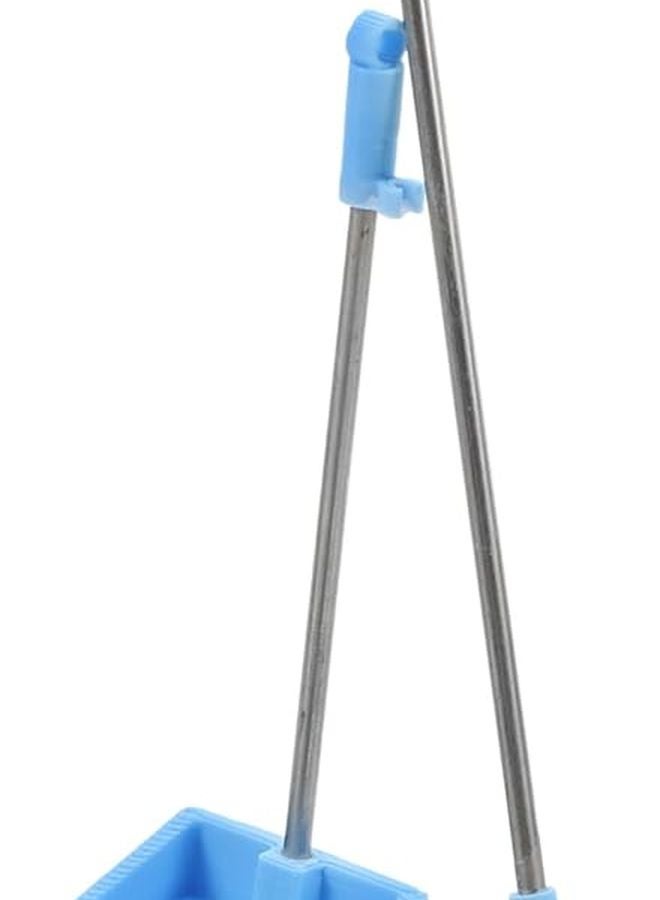 Miniature Broom Mop And Dustpan Set For Dollhouse Cleaning Decor 4 Inch - Image 1