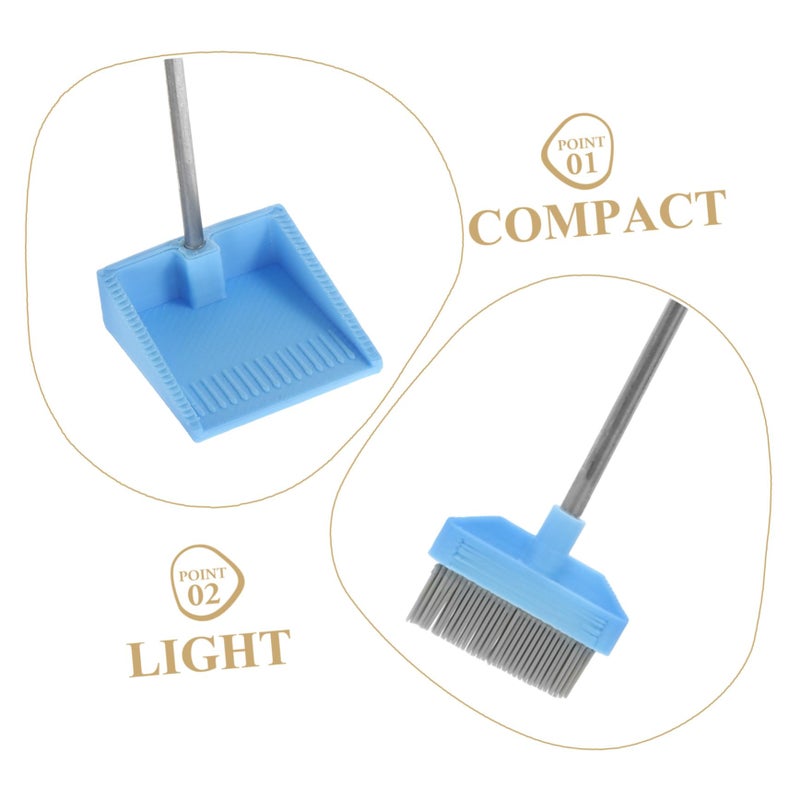 Miniature Broom Mop And Dustpan Set For Dollhouse Cleaning Decor 4 Inch - Image 4