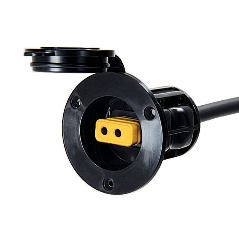 Cannon Flush Mount Power Port Downrigger Accessory Boat Fishing Setup Black - Image 2