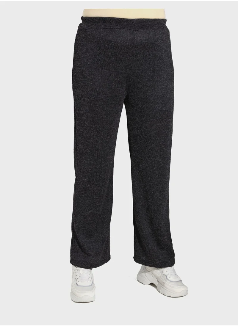 Alia by modanisa V-Neck Coat And High Waist Pants