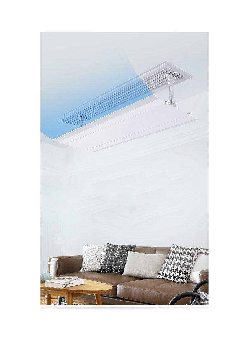 Organized Home Air Conditioning Windshield Adjustable Ac Air Deflector Anti Direct Blowing Wind Deflector Cover For Home Office Central Air Condition  - Image 1