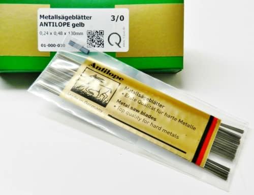 JTS Antilope Jewelers Saw Blades #3/0 Jewelry Making Pack of 144 pcs. Made in German - Image 4