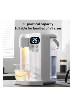 XiuWoo Electric hot water dispenser hot shot Intelligent rapid heating tabletop direct drinking machine independent water tank design/three-level adjustment(Black)  - Image 4