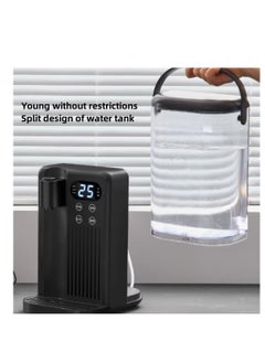 XiuWoo Electric hot water dispenser hot shot Intelligent rapid heating tabletop direct drinking machine independent water tank design/three-level adjustment(Black)  - Image 5