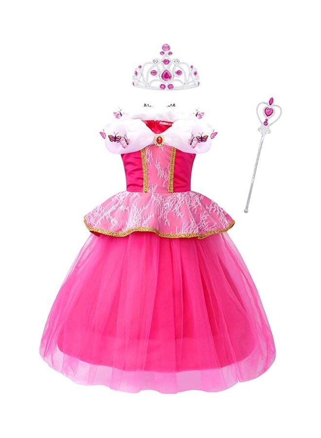 نيبمينينت Princess Party Costume Dress Set 130cm - Image 1