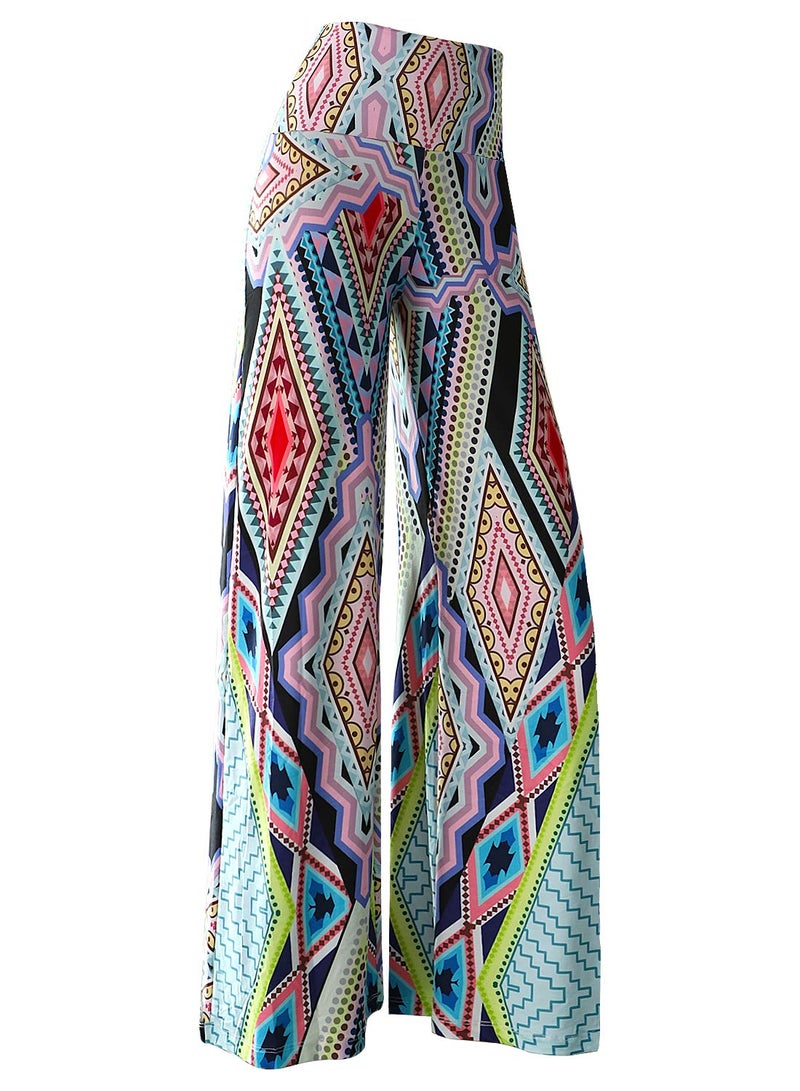 Arolina Women's Stretchy Wide Leg Palazzo Lounge Pants Casual Comfy High Waist Palazzo Pants - Image 1
