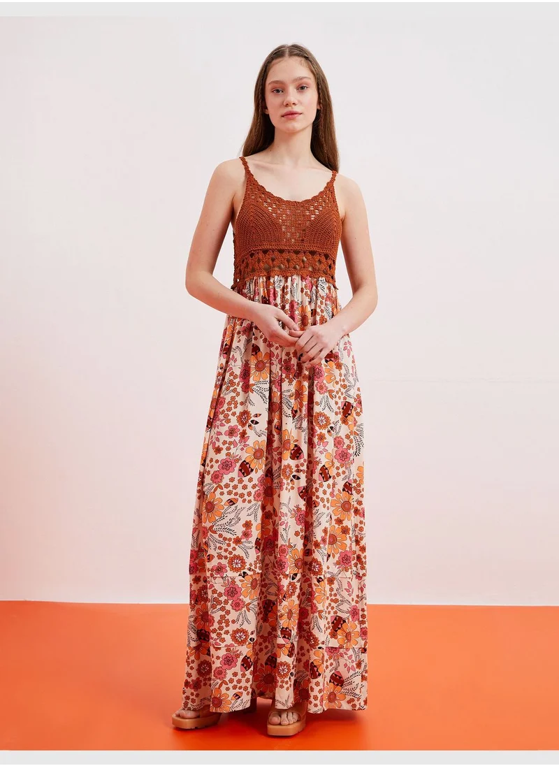 كوتون Crochet Dress