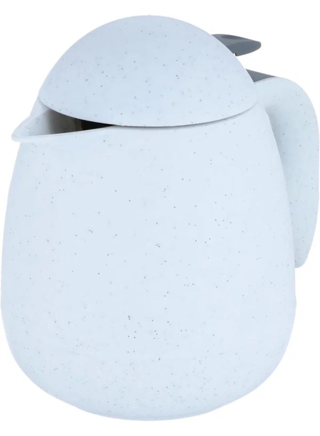 RHINE thermos, compressor, 0.5 litres, thermal glass inner container, plastic outer shell - white - Image 4