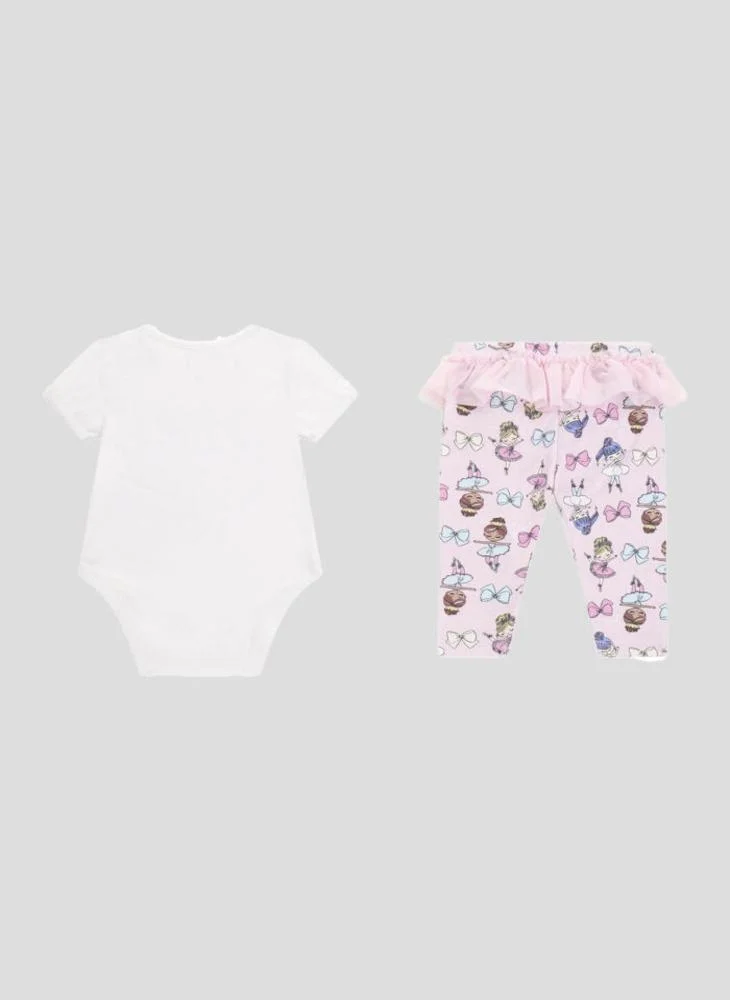 GUESS Kids Logo Bodysuit & Sweatpants