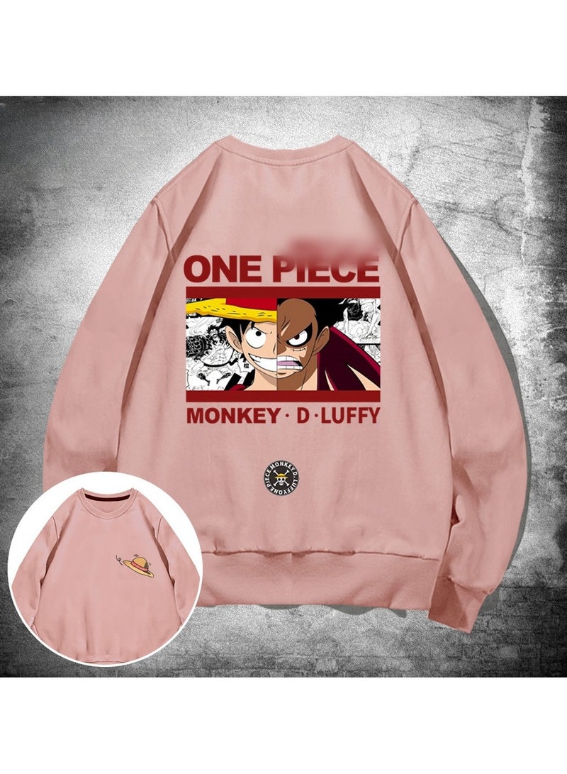 KUYING New One Piece Casual Loose Round Neck Hoodie  - Image 1