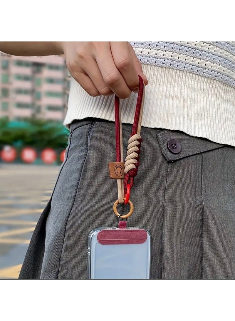 Multifunctional Handwoven Phone Lanyard, Wrist strap - Image 3