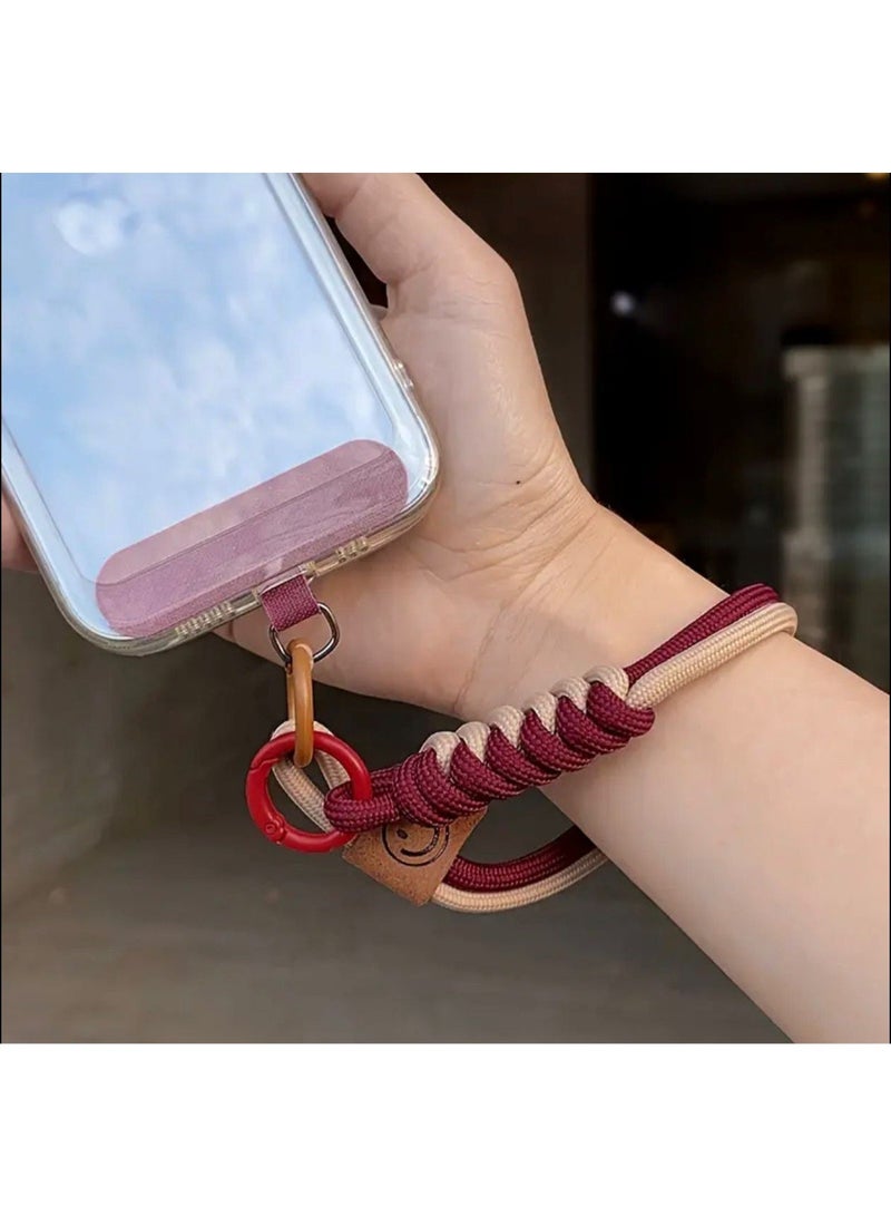 Multifunctional Handwoven Phone Lanyard, Wrist strap - Image 2