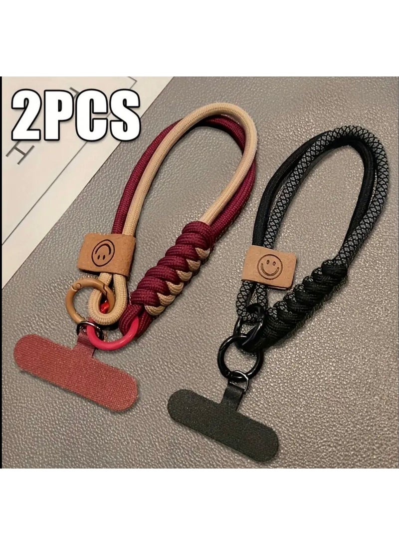 Multifunctional Handwoven Phone Lanyard, Wrist strap - Image 1