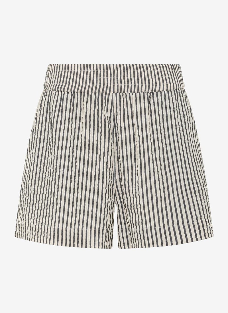 French Connection Women's Monochrome Stripes Lia Stripes Shorts - Image 5