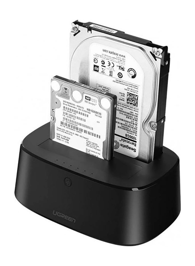 Ugreen UGREEN USB 3.0 to SATA Dual-Bay Hard Drive Duplicator/Cloner EU - Image 1