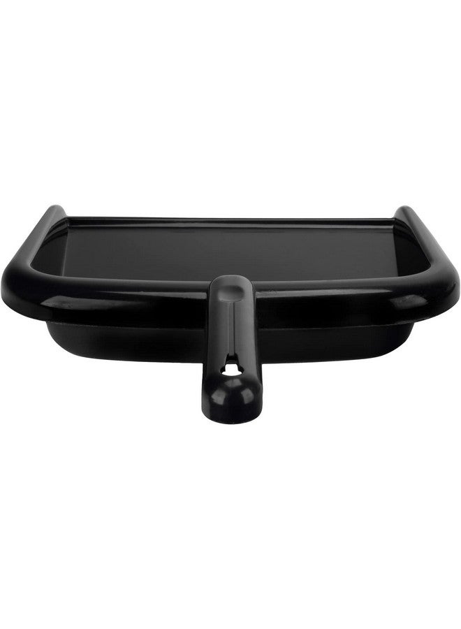 SPARTA Large Handheld Dustpan with Hanging Hole, Heavy-Duty Plastic Dustpan with Wide Lip for Countertops and Surfaces, Plastic, 10 Inches, Black - Image 3