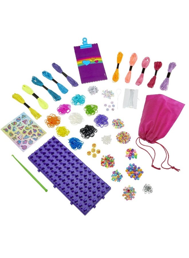 Cra-Z-Art All-In-One Loom, Bead And Charm Friendship Studio Diy Bracelet Kit - Image 2