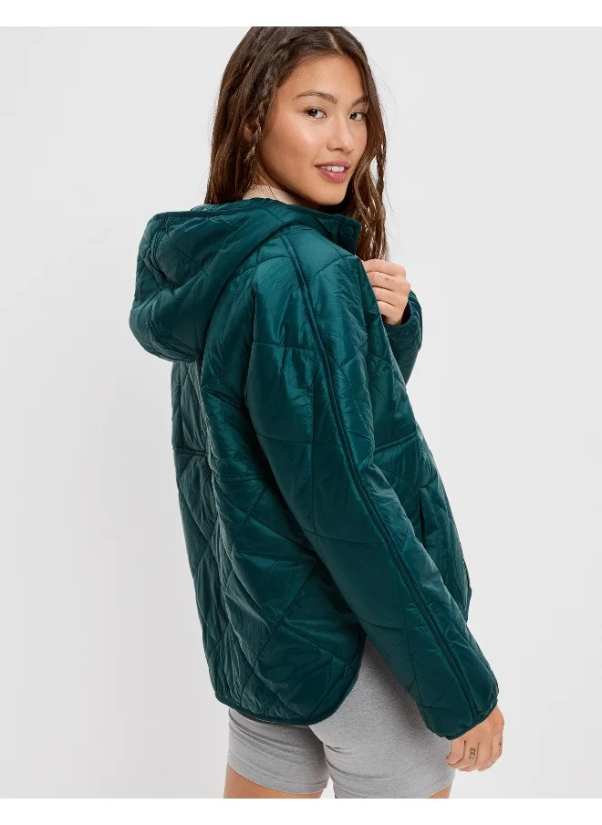 امريكان ايجل AE Puffer Popover Jacket