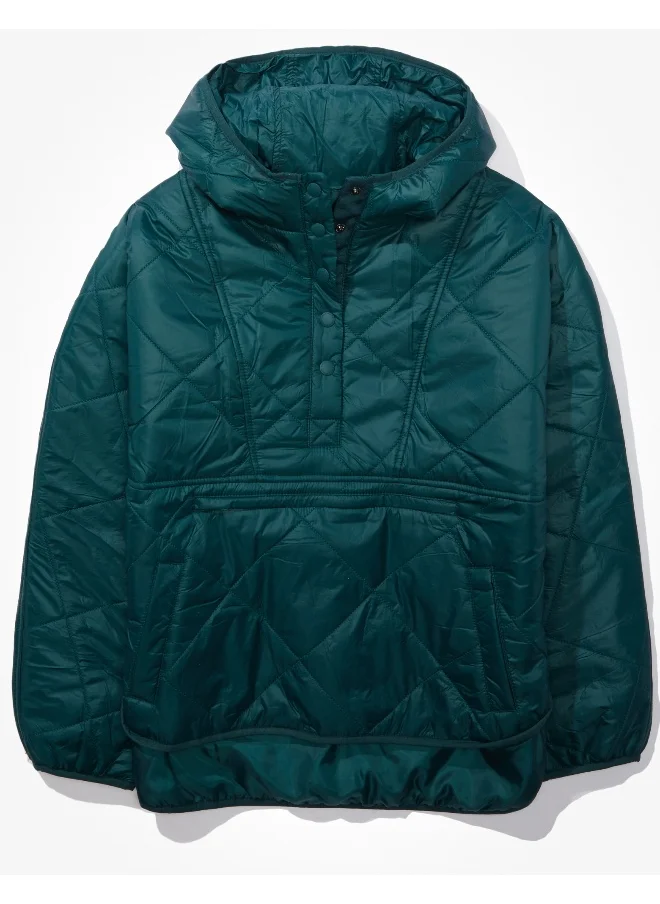 امريكان ايجل AE Puffer Popover Jacket