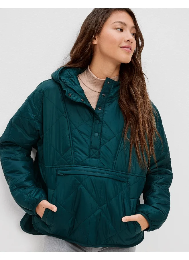 امريكان ايجل AE Puffer Popover Jacket