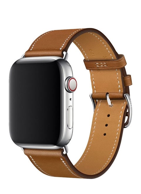 Leather replacement strap  for Apple Watch Series 38or 40or 41mm 7/6/5/4/3/2/1