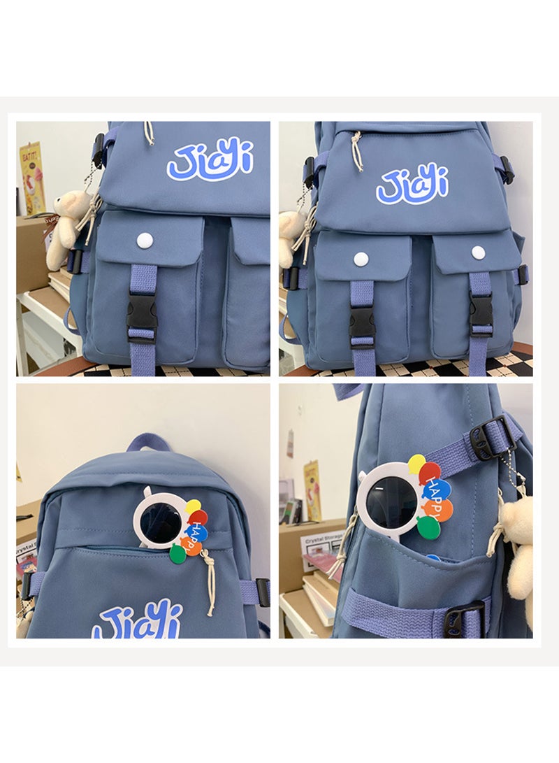 Sharpdo Student Casual Large Capacity Backpack – Spacious, Durable & Comfortable School Bag - Image 5