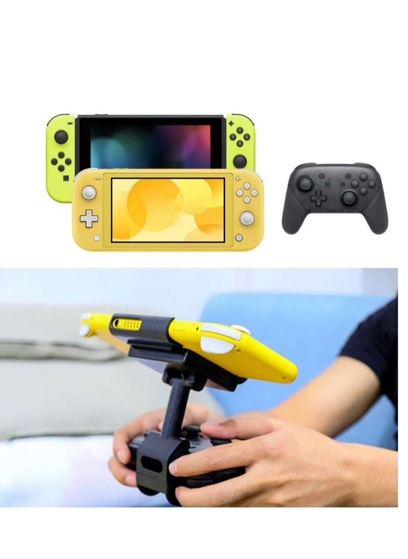 Switch Pro Controller Clip Mount Adjustable Switch Controller Clip Compatible with Switch/OLED/Lite Switch Pro Controller Clip Mount Clip Clamp Holder Mount