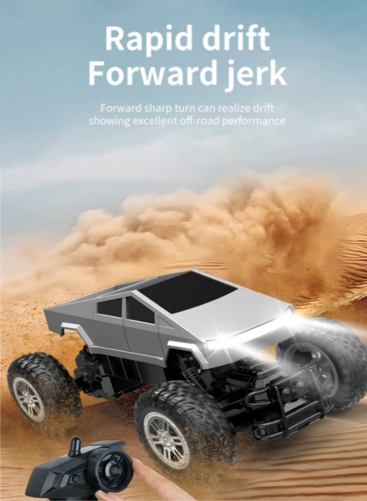 لولكس سيارة تحكم عن بعد صغيرة عالية السرعة 1:18 للأراضي الوعرة، بتردد 2.4 ج، مصممة للتكيف مع إعداد مقاومة الصدمات لمختلف الأقسام، بإطارات مطاطية كبيرة، مع بطاريتين يمكن تبديلهما في أي وقت. - Image 5