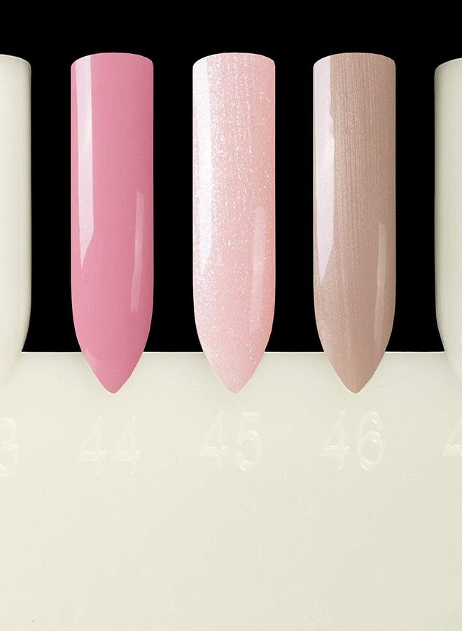 Ruby Face Rubyface 48 Tip Nail Tip Display Palette Board, for Nail Art Design Pattern Practice and Swatch Nails Polish Colors Board Natural Color, PACH OF 1 - Image 3