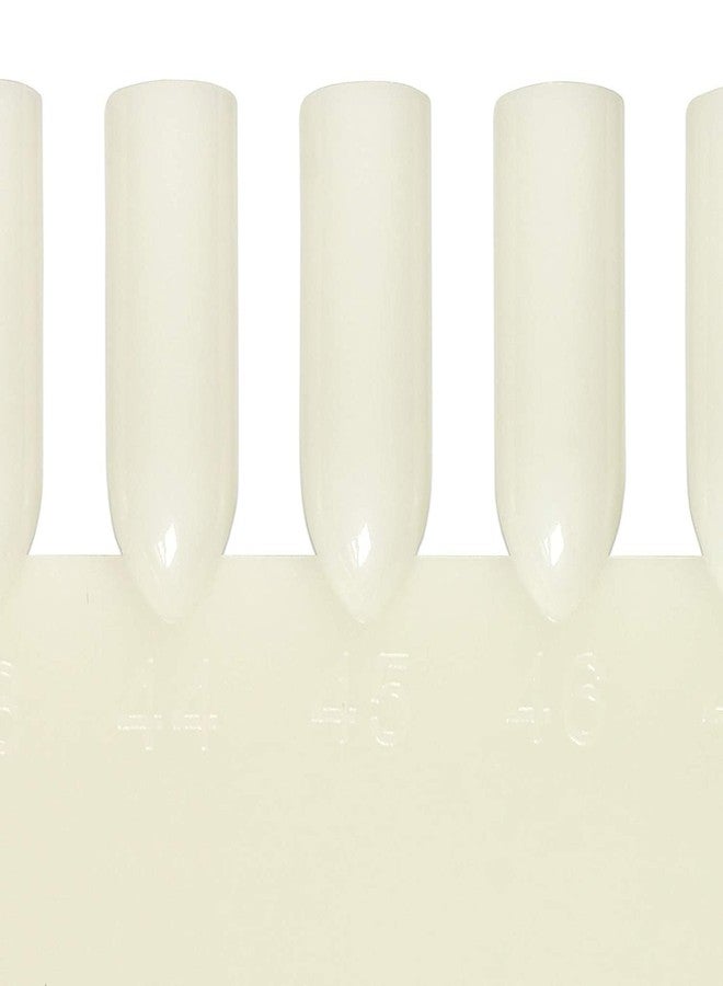 Ruby Face Rubyface 48 Tip Nail Tip Display Palette Board, for Nail Art Design Pattern Practice and Swatch Nails Polish Colors Board Natural Color, PACH OF 1 - Image 4