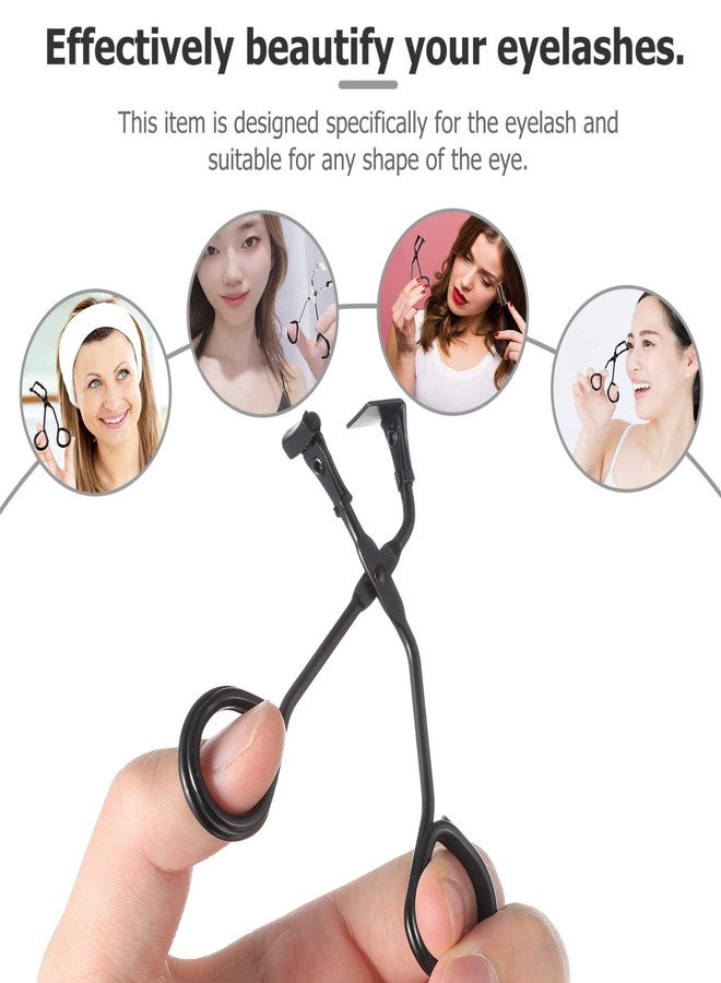 Beaupretty Eyelash Clip Set - 6Pcs Portable Silicone Eyelash Curlers for Women Travel-Friendly Design Lightweight & Durable Makeup Tools - Image 5