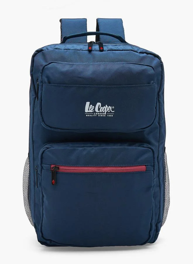 لي كوبر Logo Print 3-Piece School Backpack For Kids 13+ Years With Lunch Bag And Pouch