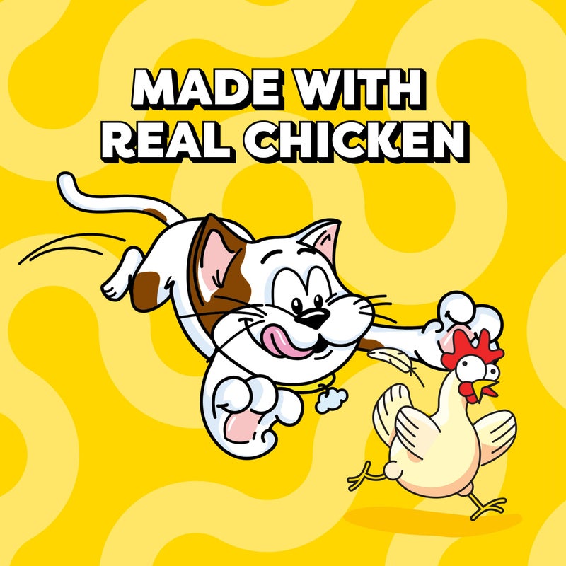 Temptations Creamy Puree Squeezable Lickable Cat Treats, Wet Cat Treats with Chicken, 0.42 oz. Tubes, 16 Count - Image 3