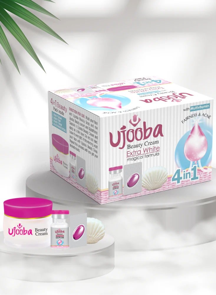 Ujooba Beauty Cream Extra White 4 in 1 Magical Formula - Image 1