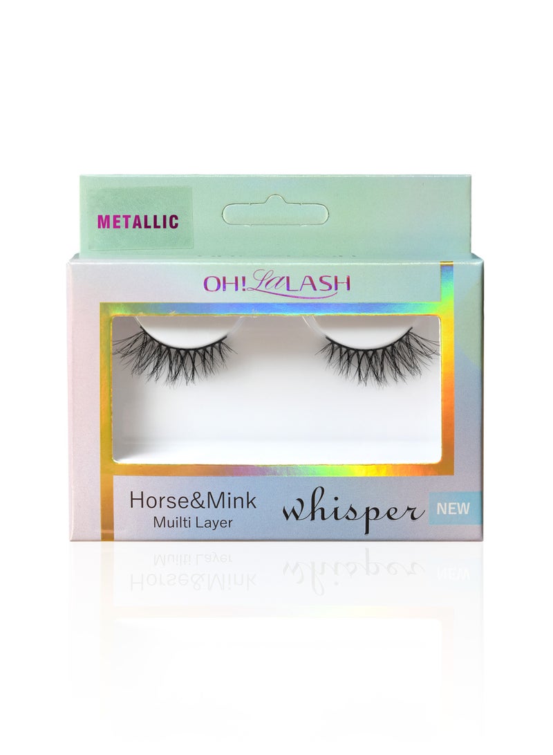 أوه! لالاش رموش مكياج احترافية ناعمة للغاية وخفيفة الوزن - Image 1