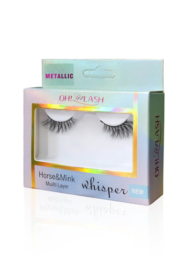 أوه! لالاش رموش مكياج احترافية ناعمة للغاية وخفيفة الوزن - Image 2