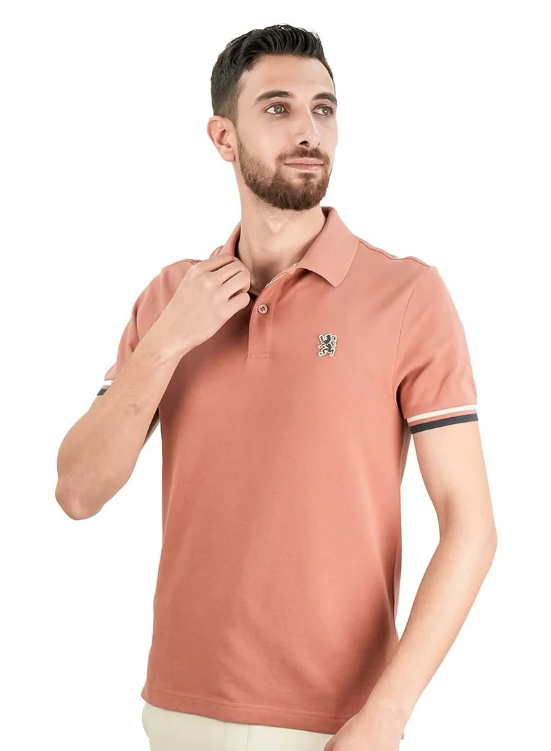 جيوردانو بولو رجالي للأداء: بيكيه كلاسيكي، ياقة مخططة، تفاصيل مطرزة