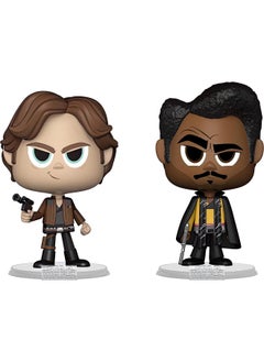 Funko VYNL: Star Wars Han Solo and Lando Calrissian Collectable Vinyl Figure, 31849, 3.75 Inch, Pack of 2  - Image 3
