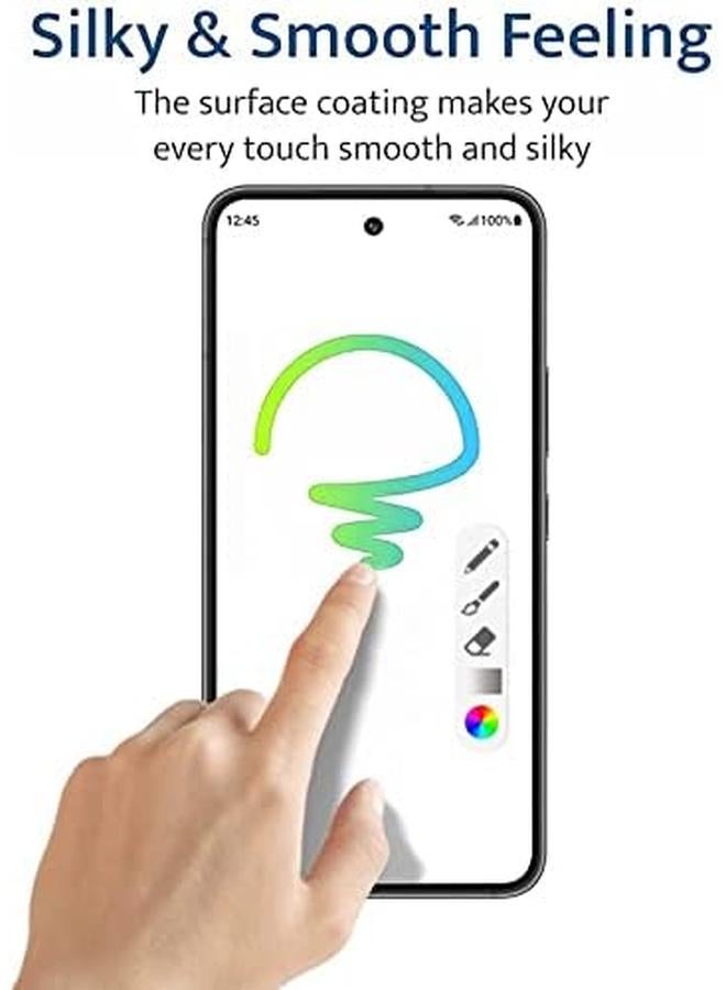 إيروريكس مجموعة من 3 قطع لحماية شاشة الخصوصية لهاتف Samsung S22، طبقة TPU مرنة رقيقة للغاية، شاشة بديلة ناعمة مضادة للتجسس، طبقة حماية شاشة مضادة للتجسس لهاتف Samsung S22 - Image 4