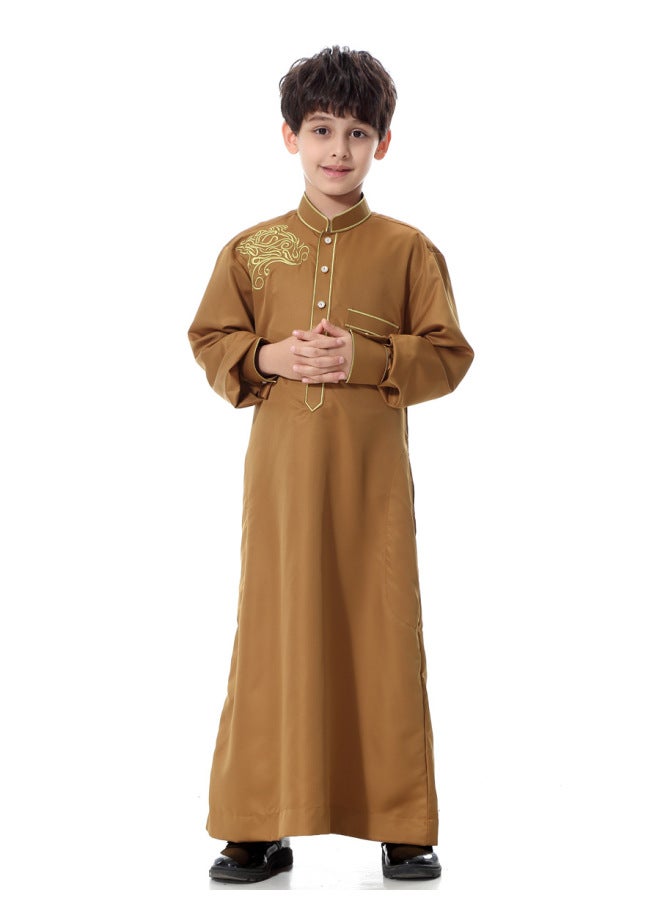 عباية - قميص طويل تقليدي للأولاد - مقاس XL - ملابس أطفال مسلمة، ملابس أطفال تقليدية، قميص طويل كاجوال، ملابس للعطلات - Image 1