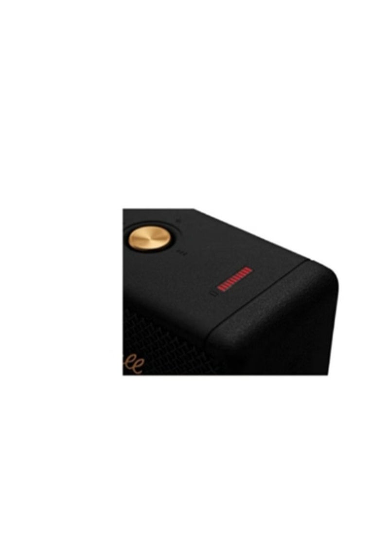 Marshall - Emberton II Portable Bluetooth Speaker - Black and Brass - Image 1