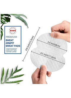 MIRFA Underarm Sweat Patch, Disposable Nonwoven, Anti-Sweat, Comfortable and Relaxing, Soft and Breathable, Invisible Design, Unisex Extra Adhesive, Disposable, Sweat Free Armpit Protection (Pack of 10)  - Image 4